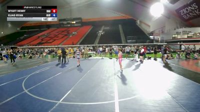 115 lbs Cons. Semis - Wyatt Hewit, Idaho vs Elias Ryan, Alaska