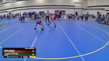 157 lbs Cons. Round 4 - Jack Spahn, East Stroudsburg vs Thomas Potter, Albion