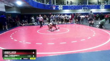 141 lbs Champ. Round 1 - Jeremy Ortiz, Campbellsville (Ky.) vs Trey Thebarge 3, Apprentice School