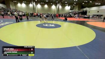 113 lbs Cons. Round 3 - Jackson Ewing, Klein vs Dylan Hall, St. Pius X (Kansas City) JV