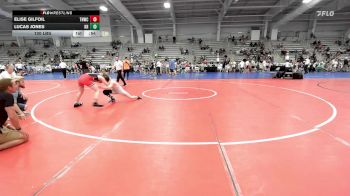 120 lbs Rr Rnd 3 - Elise Gilfoil, TNWC vs Lucas Jones, Kraken