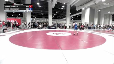 57 lbs Champ. Round 1 - Joseph Flamio III, Nevada vs Jacob Dominguez, Elite Force Wrestling Club