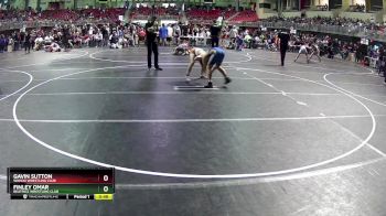 110 lbs Cons. Round 2 - Finley Omar, Beatrice Wrestling Club vs Gavin Sutton, Wahoo Wrestling Club