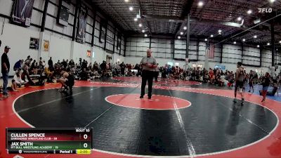 180 lbs Round 4 (6 Team) - Cullen Spence, DARKHORSE WRESTLING CLUB vs Jax Smith, PIT BULL WRESTLING ACADEMY