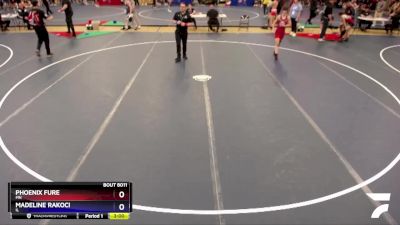 115 lbs Champ. Round 1 - Phoenix Fure, MN vs Madeline Rakoci, IL