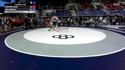 190 lbs Champ. Rd Of 128 - Sawyer Dailey, WI vs Tad Forsyth, KS