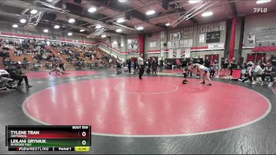 110 lbs 5th Place Match - Leilani Gryniuk, Riverside Poly vs Tylene Tran, Centennial