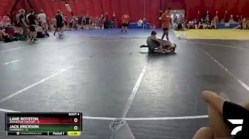 106 lbs Round 2 (4 Team) - Lane Royston, Rochester Century vs Jack Erickson, Cameron 2