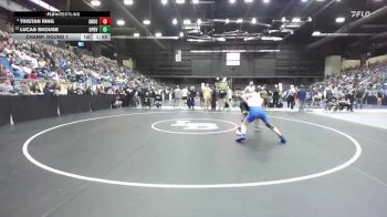 157 lbs Champ. Round 1 - Lucas Skouse, Overland Park - Blue Valley Southwest HS vs Tristan Ring, Andover