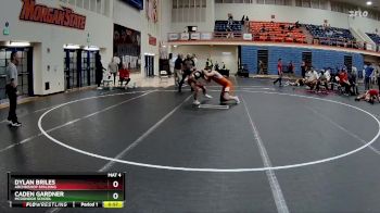157 lbs 7th Place Match - Caden Gardner, McDonogh School vs Dylan Briles, Archbishop Spalding