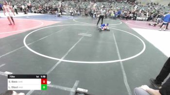 73 lbs Quarterfinal - Sterling Bass, Carson Bulldogs vs Layne Stout, Anderson Attack WC