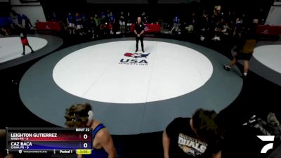 126 lbs Round 3 (16 Team) - Eric Pho, NAWA-FR vs Dylan Morton, CMWA-FR