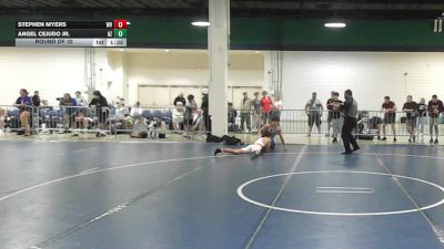 132 lbs Round Of 32 - Stephen Myers, WV vs Angel Cejudo Jr., AZ