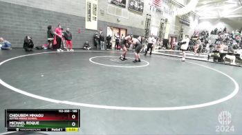185 lbs Cons. Round 3 - Chidubem Mmagu, Sutter Middle School vs Michael Roque, Team Selma