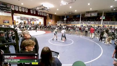 138 lbs Cons. Round 2 - Brycen Duboise, Lake City High School vs Emery Smith, Central Valley