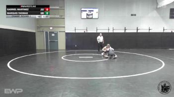 165 lbs Champ. Round 1 - Gabriel Martinez, John F Kennedy -Fremont vs Marquis Thomas, Grace M Davis