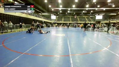 Quarterfinal - Caiden Fitzmaurice, Lower Township vs Axel Landry, Harrington