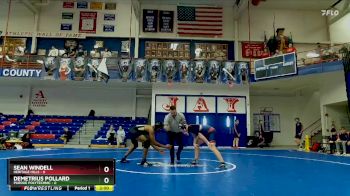 144 lbs Semis & Wb (16 Team) - Sean Windell, Heritage Hills vs Demetrius Pollard, Purdue Polytechnic