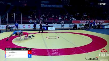 80kg Quarterfinal - Ethan Dobbie, Discipline Kids vs Justin Lalli, Canadian Mal Wrestling