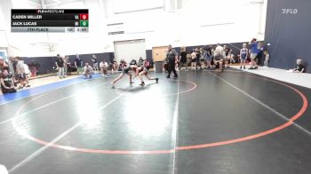 90 lbs 7th Place - Caden Miller, VA vs Jack Lucas, MI