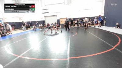 90 lbs 7th Place - Caden Miller, VA vs Jack Lucas, MI