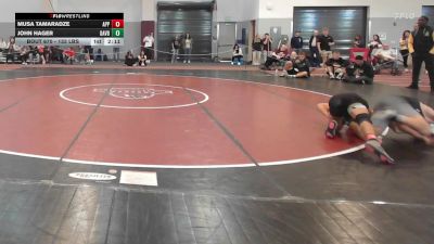 133 lbs Consi Of 8 #1 - Musa Tamaradze, Appalachian State vs John Hager, Davidson