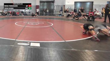 133 lbs Consi Of 8 #1 - Musa Tamaradze, Appalachian State vs John Hager, Davidson