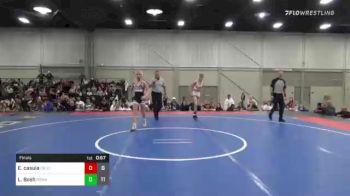 100 lbs Final - Eric Casula, Oklahoma Elite 14U vs Lander Bosh, POWA 14U