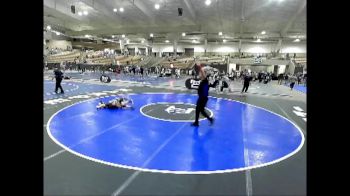 90 lbs Quarterfinal - Easton Mellon, Williamson County Wrestling Cl vs Owen Waterbury, Elite Wrestling Academy