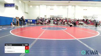 Rr Rnd 1 - Brody Jones, Cyril Youth Wrestling vs Daniel Velasco, NGC