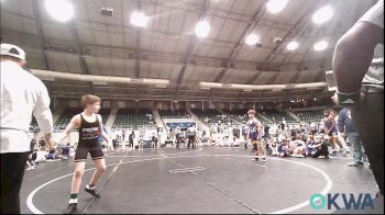 100 lbs Quarterfinal - Jackson Beckley, TTWC Cream vs Aaron Delgado, Prime Wrestling