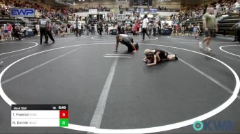 43 lbs 3rd Place - Tyler Fleenor, Standfast OKC vs Henry Garner, Bridge Creek Youth Wrestling