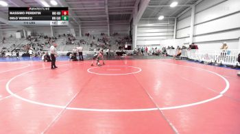 110 lbs Rr Rnd 3 - Massimo Perentin, Ruthless Black vs Delo Verrico, Buffalo Valley Wrestling Club EL Black