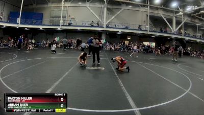 80 lbs Round 1 (4 Team) - Abram Baer, Vipers Wrestling vs Paxton Miller, Yale Street