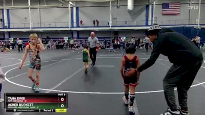 36-40 lbs Round 1 - Asher Burkett, Orchard Wrestling Club vs Taha Ewis, Mat Assassins