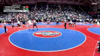 157-3A 3rd Place Match - Trever Young, Upson Lee vs Holden McCullough, Northwest Whitfield High