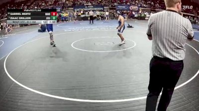 D 1 150 lbs Quarterfinal - Isaac Orillion, Jesuit vs Gabriel Mertz, Mandeville