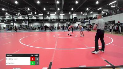 157 lbs Rr Rnd 2 - Ethen Miller, Maryland vs Jaden Le, Columbia