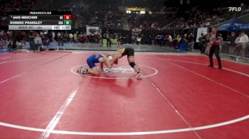 144 lbs Champ. Round 2 - Jake Mescher, Bishop Kelly vs Dominic Prangley, Coeur D Alene