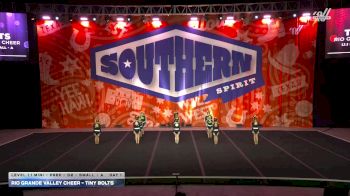 Rio Grande Valley Cheer - Tiny Bolts [2026 L1.1 Mini - PREP - D2 - Small - A Day 1] 2026 Southern Nationals by Cheer Power