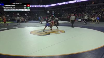 130 lbs Consi Of 8 #1 - Lana Nguyen, Dublin (NC) vs Madison Black, Newbury Park (SS)