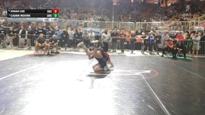 113 2A Champ. Round 1 - Jonah Lee, Crestview vs Caden Moore, Charlotte Hs
