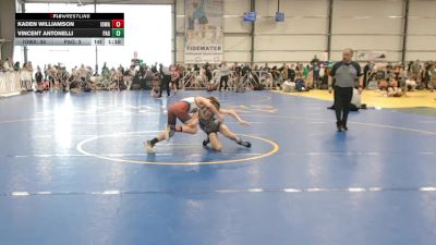 84 lbs Round 4 - 2:15pm Saturday - Vincent Antonelli, PA Gold vs Kaden Williamson, Iowa Black