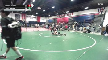 120 lbs Cons. Round 4 - Andrew Garcia, Diamond Ranch vs Rudy Galima, Vista Murrieta