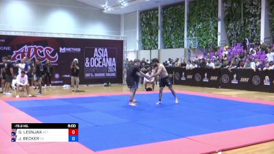 G. LESNJAK vs J. BECKER 2024 ADCC Asia & Oceania Championship 2