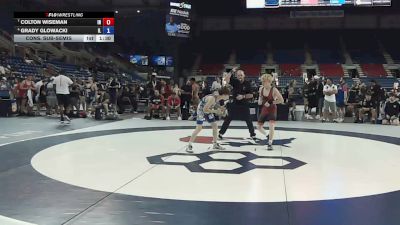 94 lbs Cons. Sub-semis - Colton Wiseman, Indiana vs Grady Glowacki, Illinois