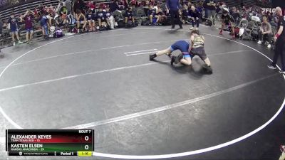 100 lbs Semis & 1st Wrestleback (8 Team) - Kasten Elsen, Kansas Anaconda vs Alexander Keyes, Team Texas Red