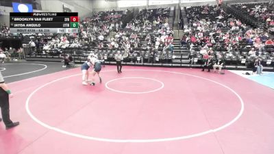 6A 235 lbs Quarterfinal - Brooklyn Van Fleet, Syracuse vs Jayda Angulo, Layton