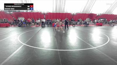 106 lbs Round 2 - Ryker Moskiewicz, Weigh In Club vs Madox Mau, RT Elite Wrestling