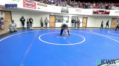 43 lbs Semifinal - Rafe Evans, Tiger Trained Wrestling vs Charlotte Remus, Barnsdall Youth Wrestling